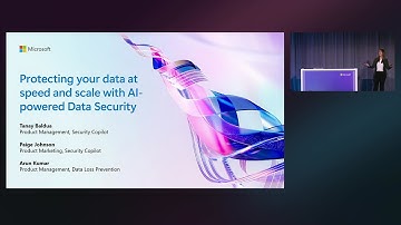 Protecting your data at speed and scale with AI-powered data security | BRK254