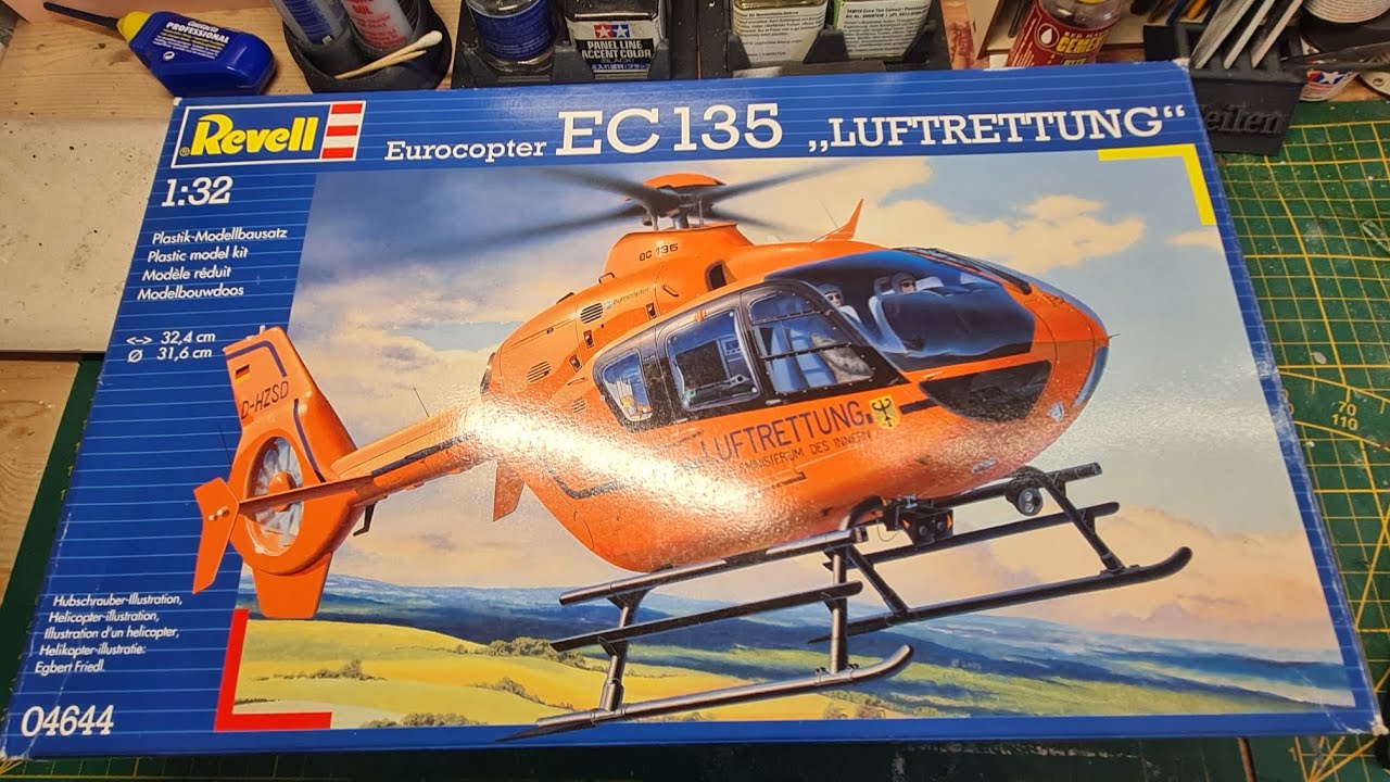 Small kit, big impact??? Unboxing Revell EC135 Air Rescue 1:32