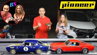 Pioneer Slot Cars UNBOXING & RACING Camaro VS mustang who will win?