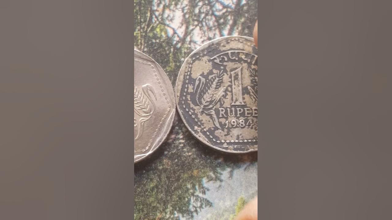 1984-india-one-rupee-coin-value-youtube