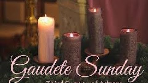 Reflection for the 3rd Sunday of Advent