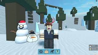 How to get the SNOWMAN POU BADGE in FIND THE POU | Roblox