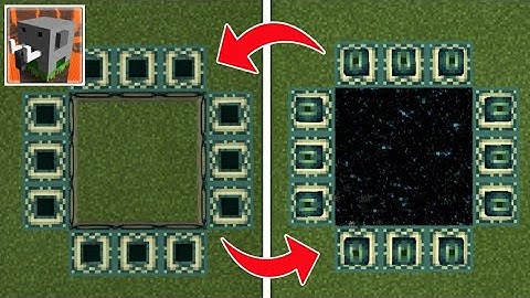 How to Make END PORTAL in Craftsman : Building Craft