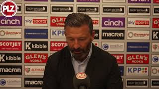 Derek McInnes admits that getting into the Europe League was something he never planned.