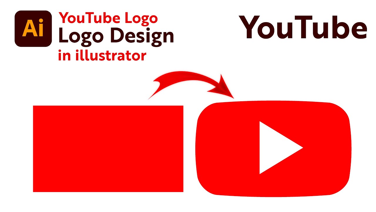 How to Create a YouTube Logo Design in Adobe Illustrator | Adobe ...
