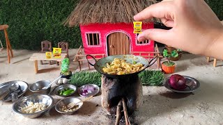 Mini veg Maggi Noodles | Mini Masala Maggi | Mini Cooking | Tiny Foods #mini #miniature #tinykitchen