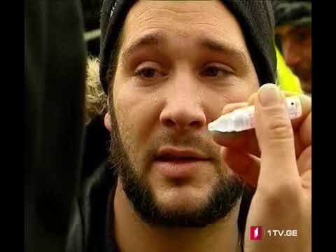 პროტესტი პარიზში - პირველი არხის ექსკლუზიური ვიდეომასალა უკომენტაროდ