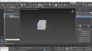 How to increase and decrease size of an object in 3ds Max