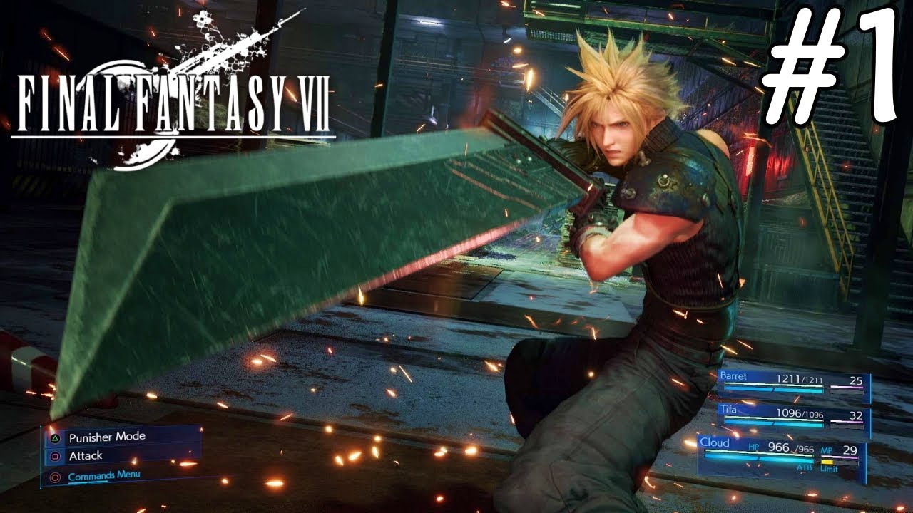 O ÍNICIO de FINAL FANTASY VII REMAKE INTERGRADE no PC ! - YouTube