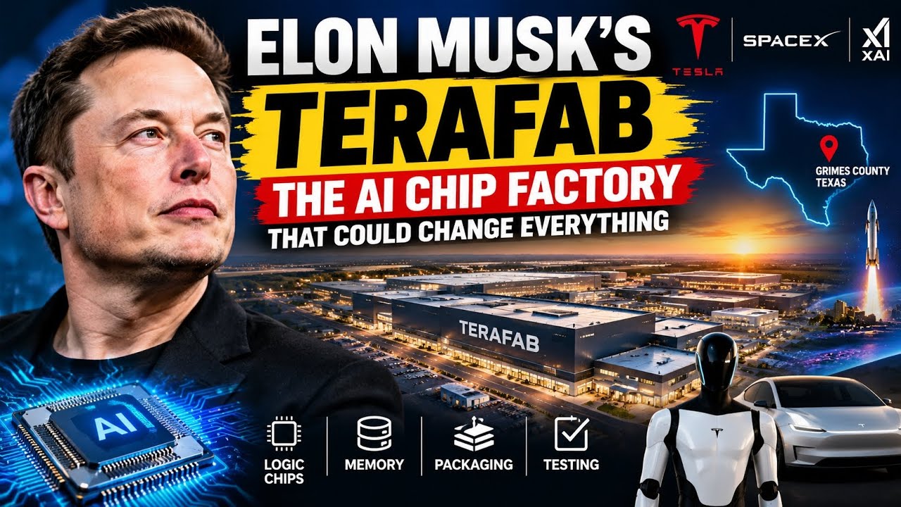 Elon Musk’s $16 Billion Terafab: The AI Chip Factory That Could Change Everything