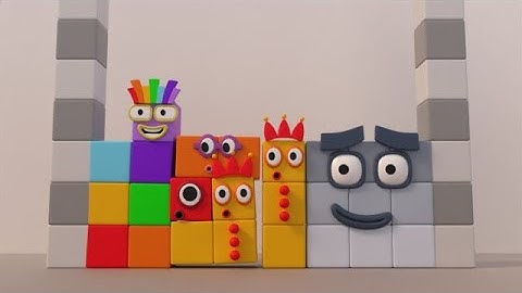 Numberblocks Tetris Animation | Softbody Tetris 4