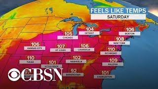 Record highs expected as heat wave hits Midwest, East Coast