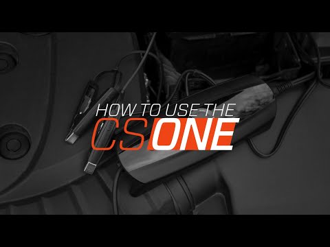 How to use the CS ONE