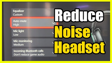 How to Reduce Background Noise with Setting on Xbox Wireless Headset (Fast Tutorial)