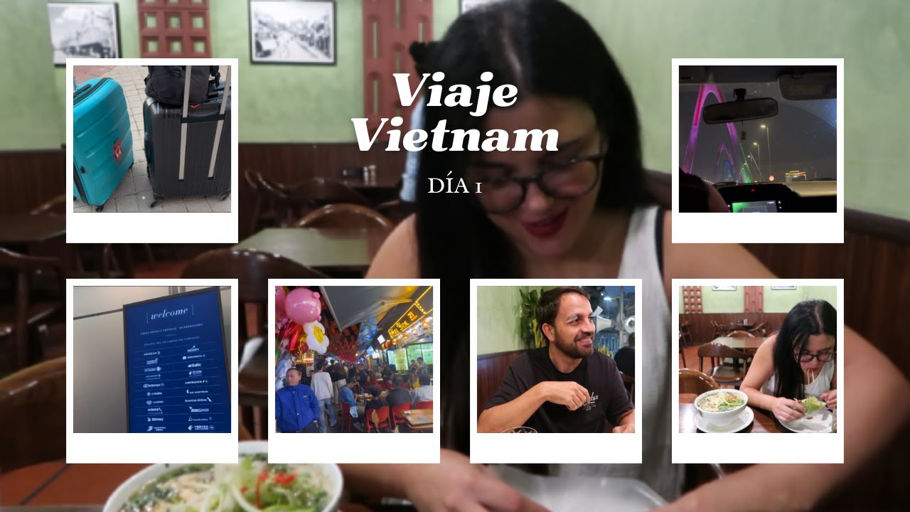 Viaje Vietnam Día 1 - Sala VIP, probando comida, party