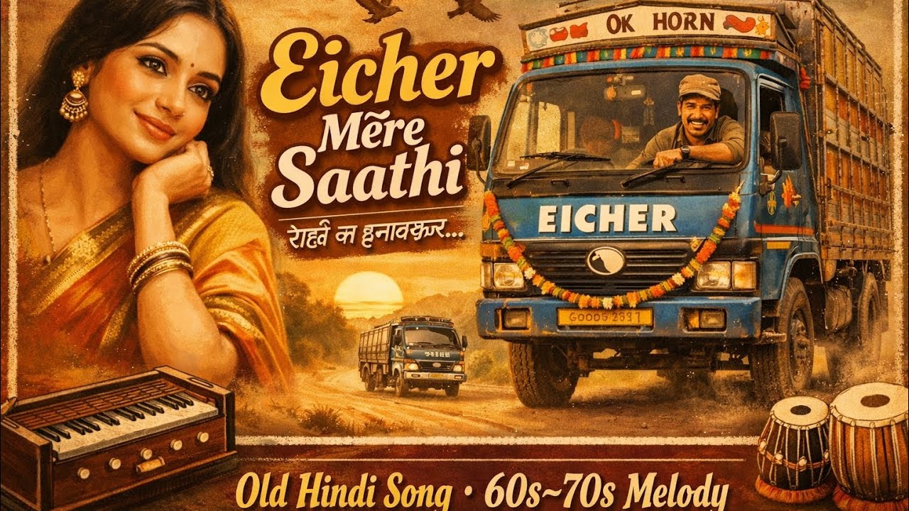 Eicher Mere Saathi 🚛 | Old is Gold Hindi Song | 60s–70s Style Melodious Classic | Truck Song