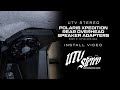 UTV Stereo Polaris® Xpedition Rear Overhead Speaker Adapters