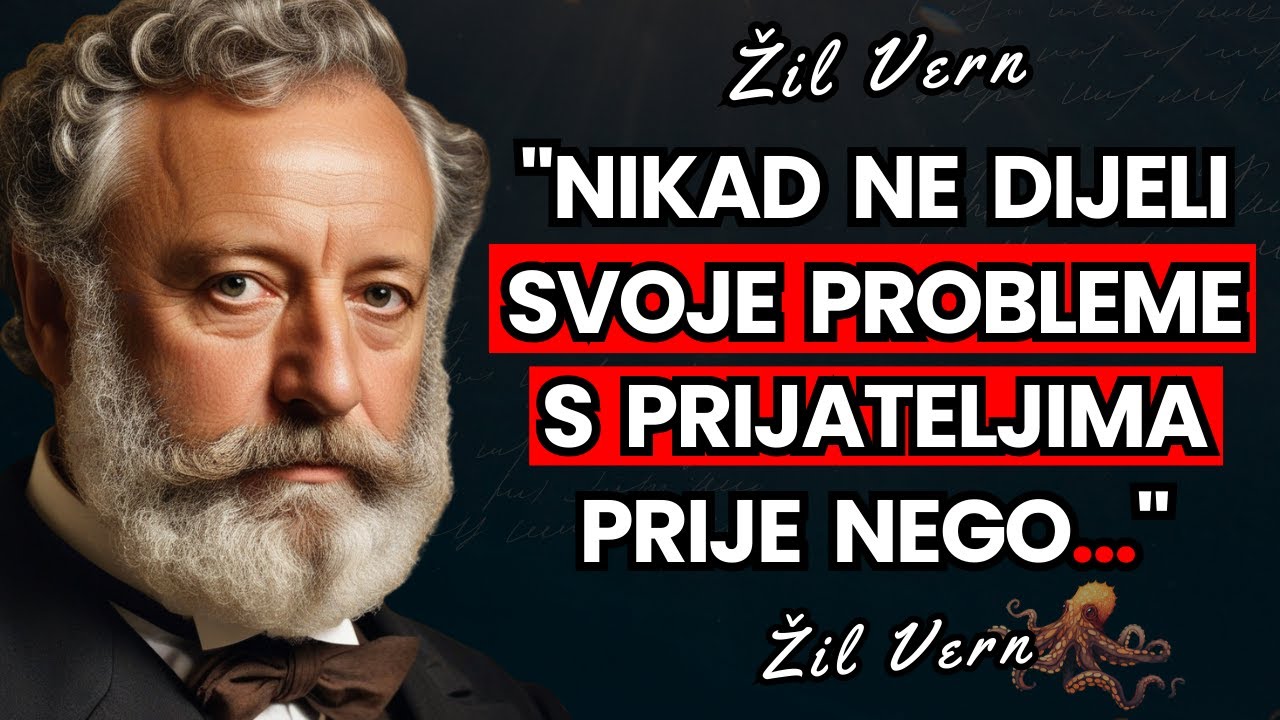 Najmudrije misli Žil Verna – pisca romana 20.000 milja pod morem