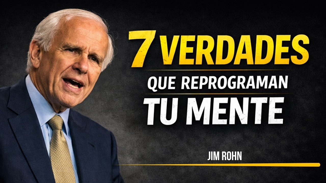 📚 Masterclass Jim Rohn – 7 Verdades Brutales que Cambiarán tu Forma de Pensar