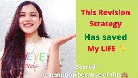 This Revision Strategy helped me to score 72 marks | How to ACTUALLY study during exams ✅|Neha Patel