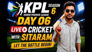 !!LIVE ON 🛑 DAY 05  KPL - 6   KHOOR PREMIER LEAGUE 2026