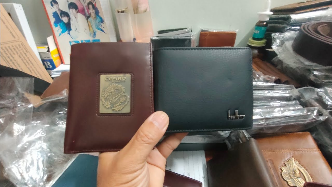 Ví da bò , bán lẽ 130k, bán cặp 190k bao ship