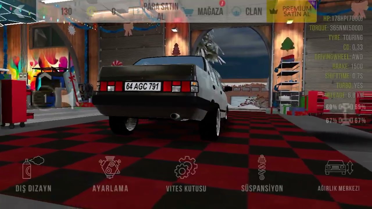 Çar Parking Tofaş’a süspansiyon ayarı yapıyoruz