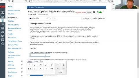 Intro to MyOpenMath Assign