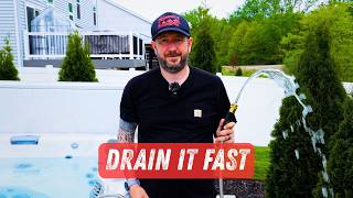 Don't Drain Your Hot Tub the Slow Way!