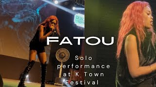 Blackswan Fatou Perform Adaeh At K Town Festival   2024