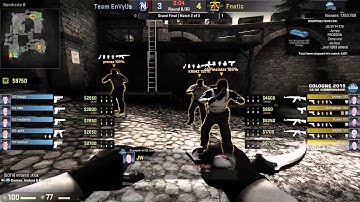 ESL One Cologne 2015 CS:GO | Grand Final (2/3) | Team EnVyUs vs Fnatic (BO3)