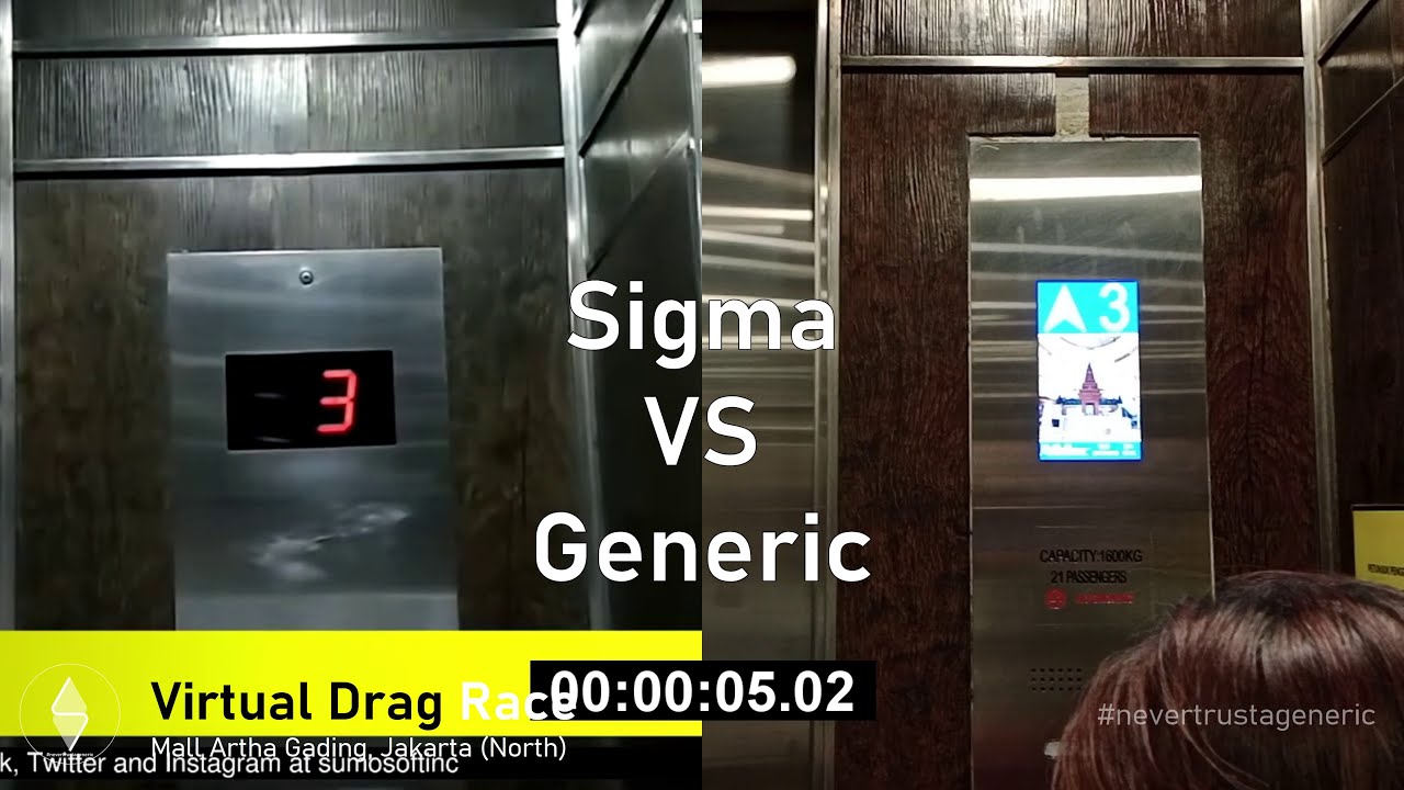Virtual Drag Race Eps. 24: Sigma vs Generic - Mall Artha Gading, Jakarta (North)