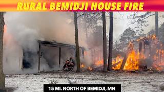 Rural Bemidji House Fire