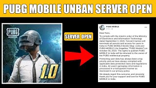 PUBG UNBAN IN INDIA [ FULL NEWS ] PUBG MOBILE SERVER ON || PUBG BAN REAL OR FAKE SUNIL GAMER