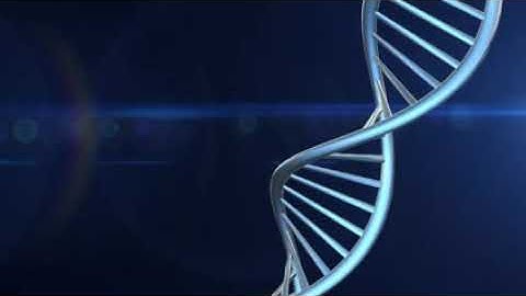 DNA Strand Rotate Loop With Alpha Matte