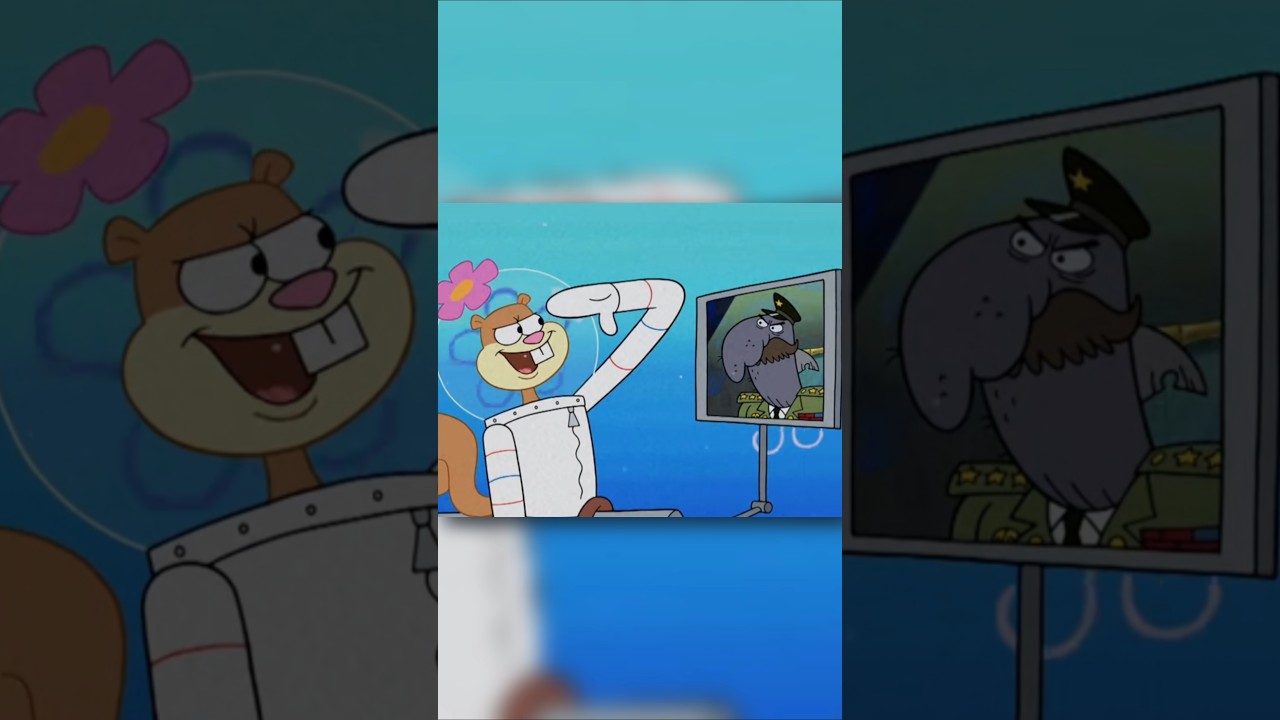 The Secret Mission of Sandy Cheeks... 🐿️🕵️‍♀️