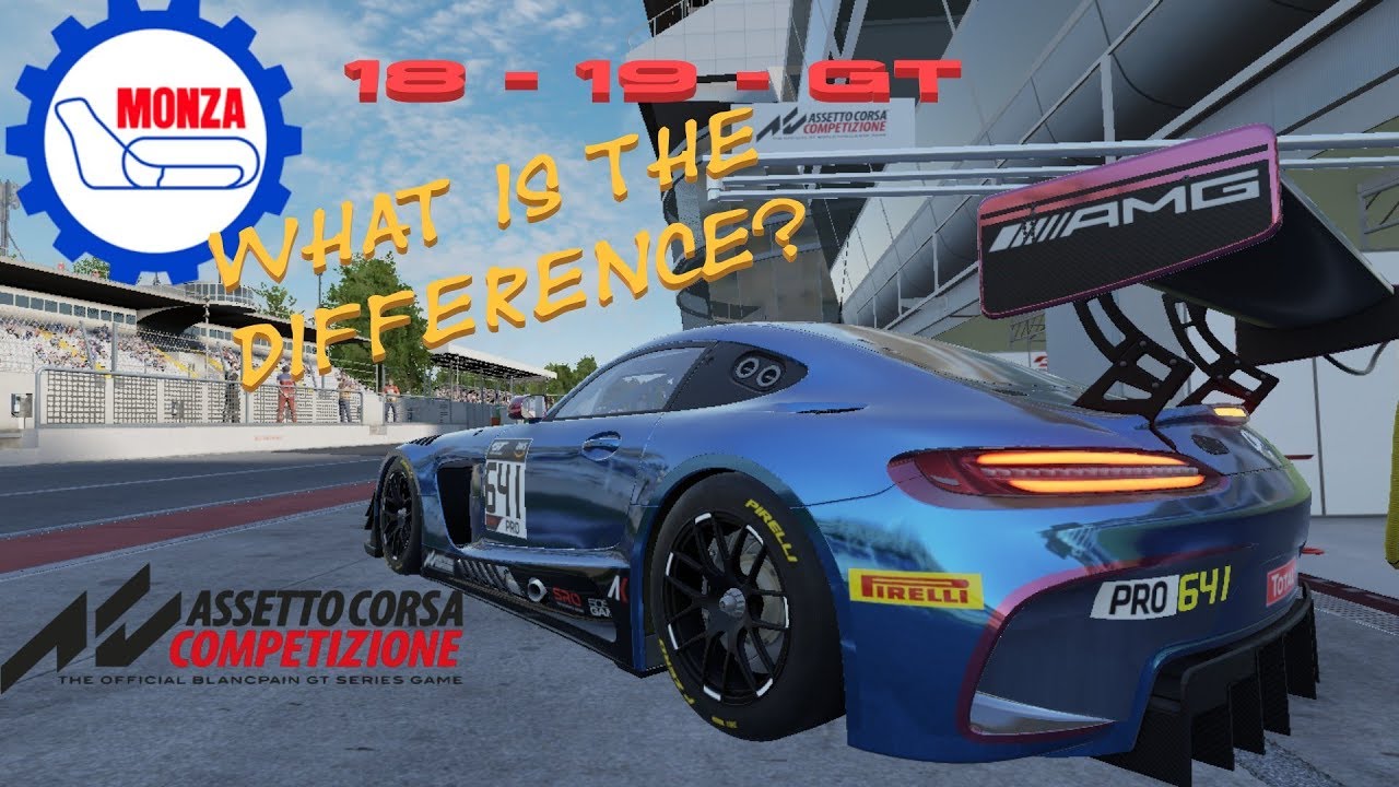 Assetto Corsa Competizione_1819GT_What is the difference? YouTube