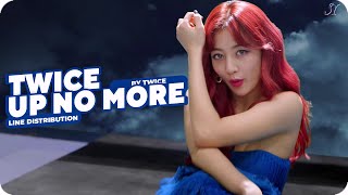 [INCORRENT] TWICE -「 UP NO MORE 」 - Line Distribution