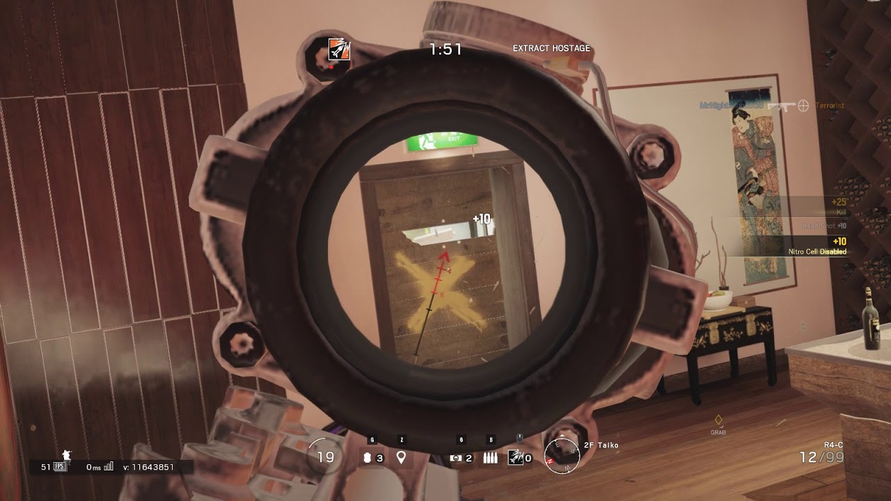 Dpi R6s Tom Clancy's Rainbow Six Siege DPI setting to 400 - YouTube
