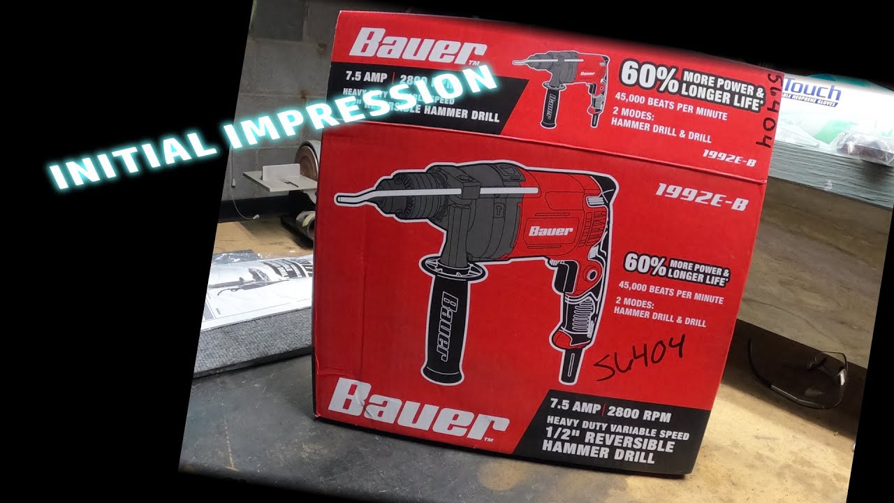 Hammer Drill, 6.5-Amp, 1/2-Inch