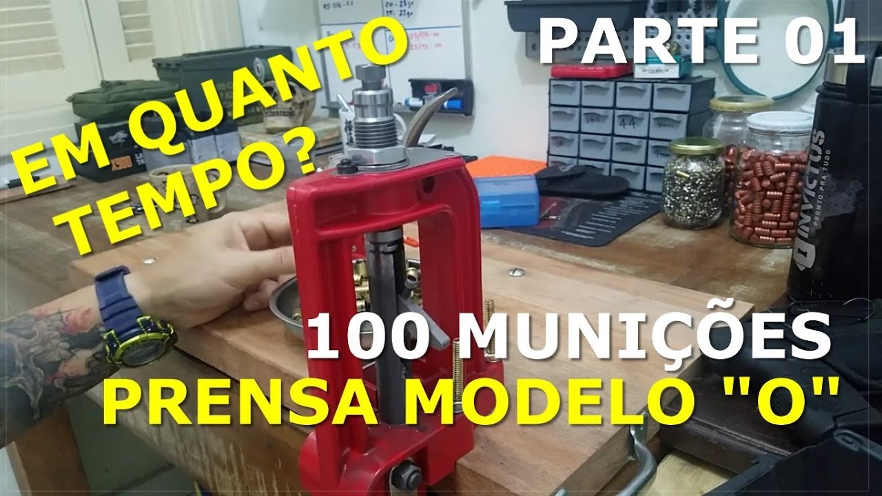 Recarga 9mm - Parte 01 - Retirada das espoletas