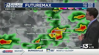 More active weather ahead