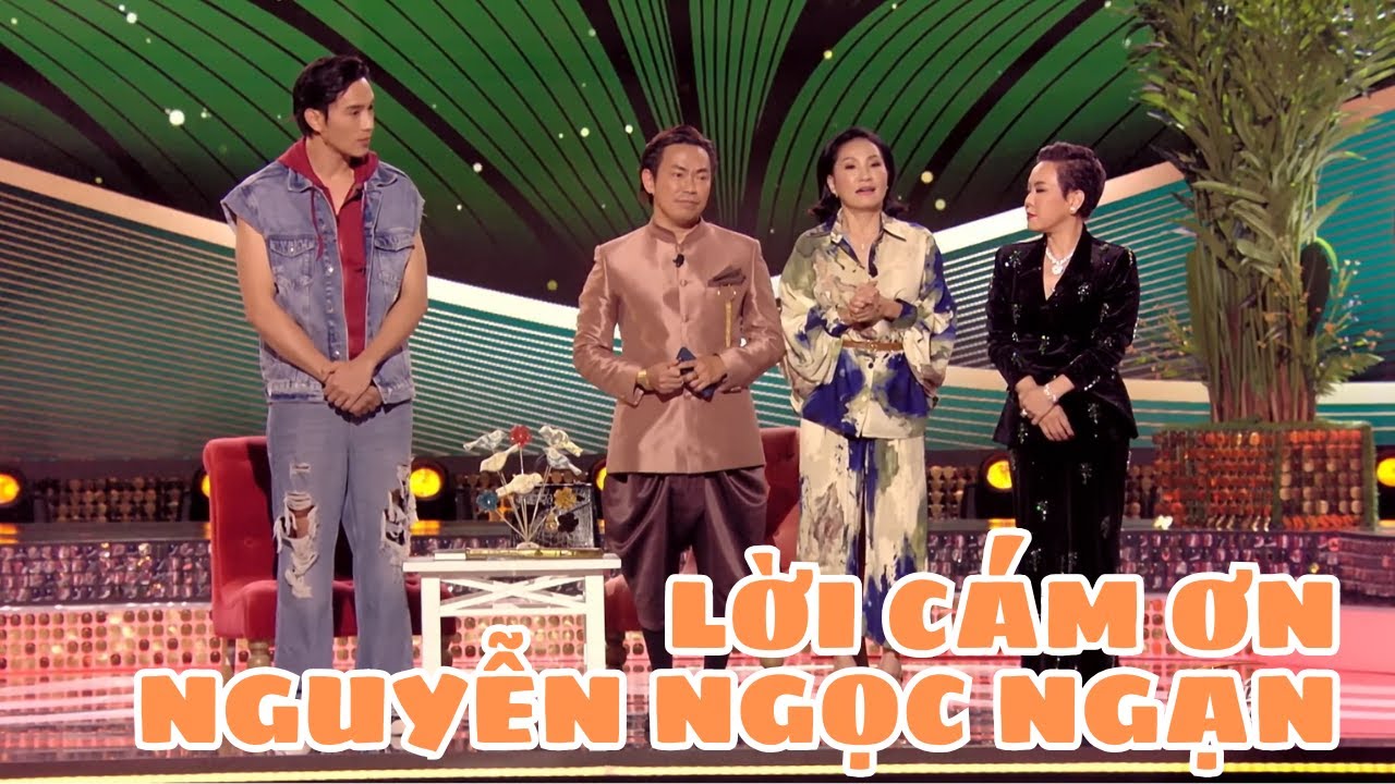 Lời Cám Ơn Nguyễn Ngọc Ngạn chia sẻ chân thành xen chút duyên làm khán giả cười thư giãn