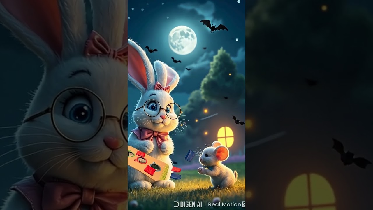 Cute Animal Comic for Kids – Steaks & Cake Friendship Festival