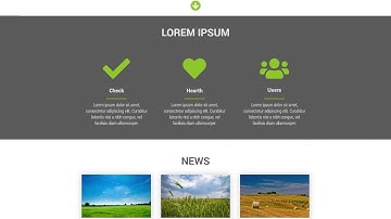 Adobe XD Speedart #2 | Flat Design Home Page