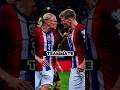 The tense moment between Haaland and Sørloth after being eliminated from the World Cup #worldcup