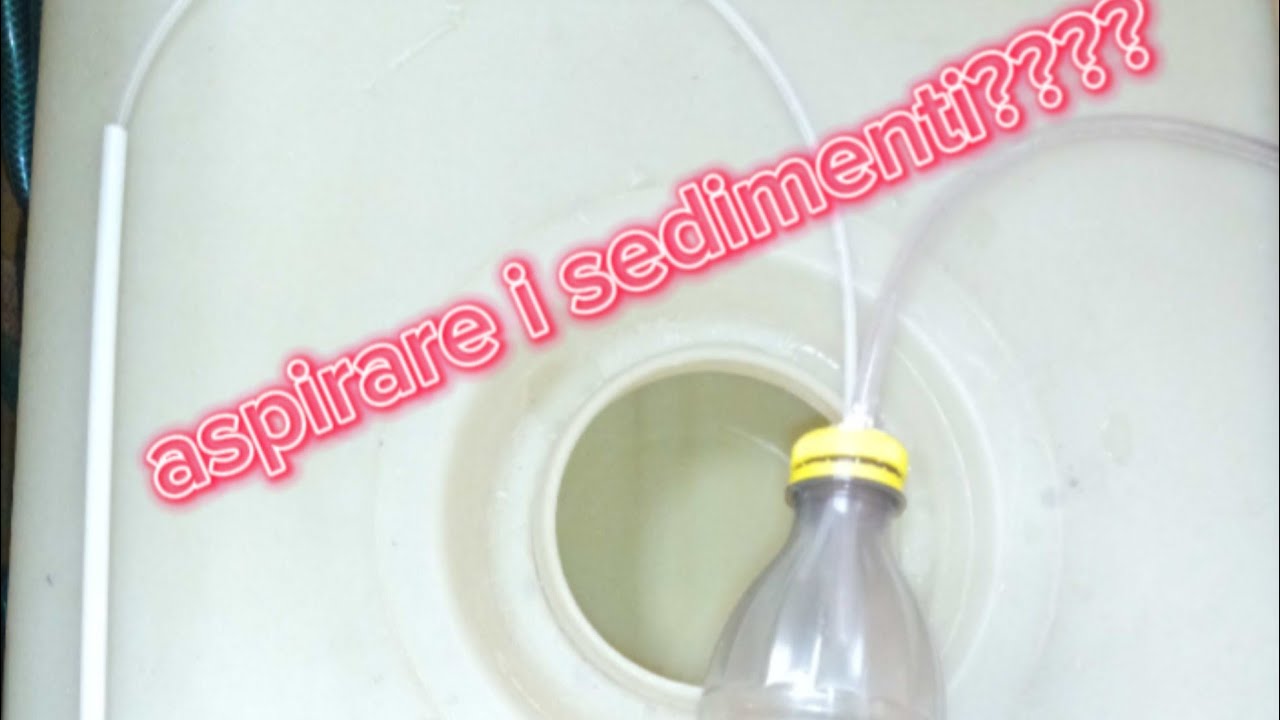 Video 5: aspirare depositi e morchie dal serbatoio acque chiare - YouTube