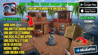 Update‼️Raft Survival Ocean Nomad Mod Apk V2.9.4 Terbaru 2026 - Unlimited Coins & Free Purchase  screenshot 3