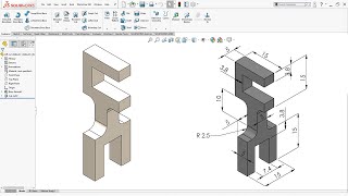 SolidWorks Tutorial for beginners 02