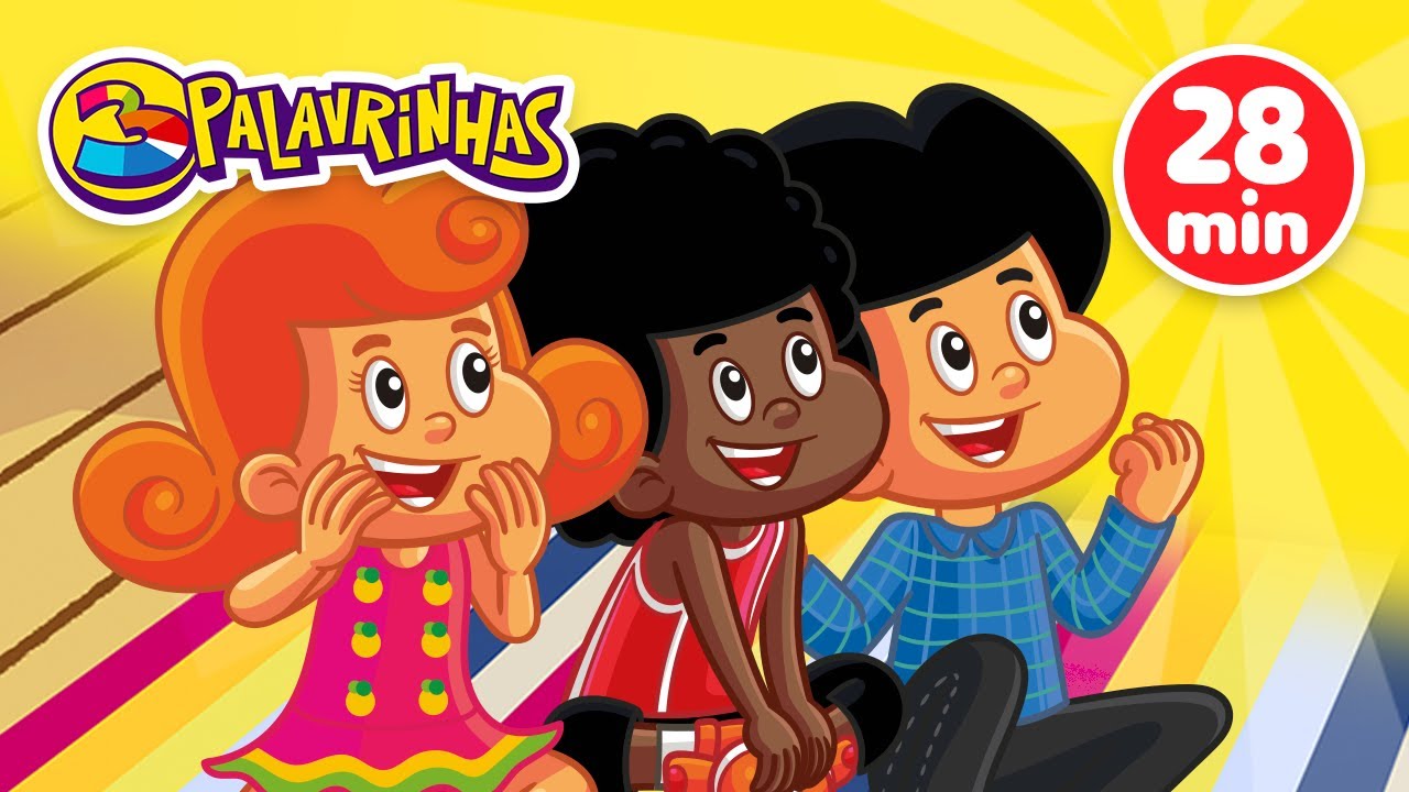 3 Palavrinhas: Coletânea da Alegria - Músicas e Desenhos Animados | 28 ...